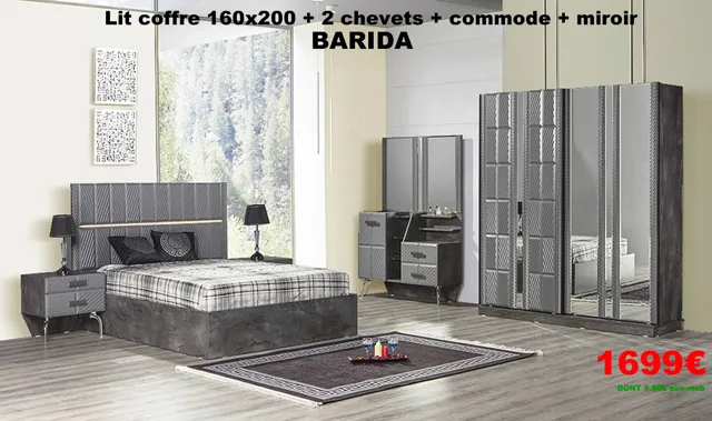  article chambre a coucher 5 elements barida gris 1923 php