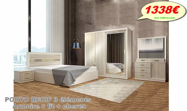  article chambre a coucher 3 elements porto recif 2350 php