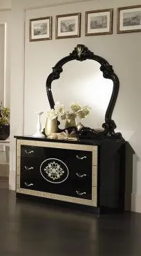 Commode 3 tiroirs NATALIE BLACK